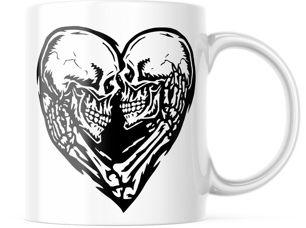 Skulls With Heart, Skull Love | 11oz. Coffee Cup | CM258