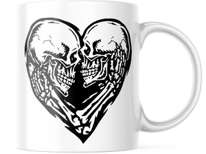 Skulls With Heart, Skull Love | 11oz. Coffee Cup | CM258