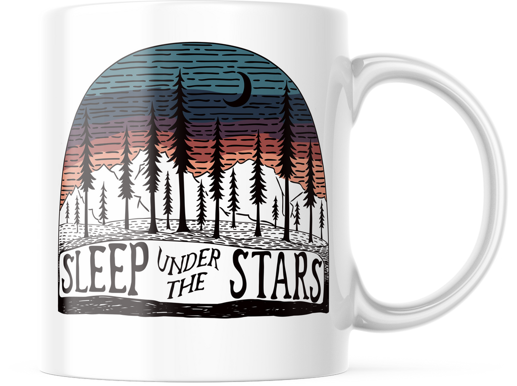 Sleep Under The Stars Coffee Mug | 11oz. Nature Coffee Cup | CM227