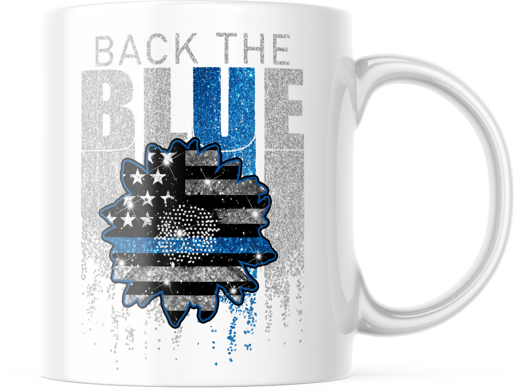 Back The Blue Coffee Mug | Back The Blue 11oz. Coffee Cup | CM220