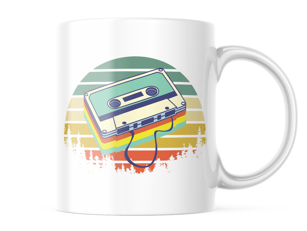 '80s Cassette Tape | Retro 11oz. Coffee Mug | CM143