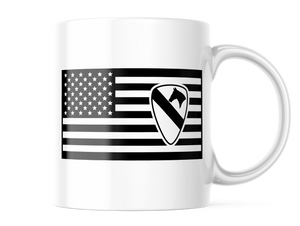 1st Cavalry Flag 11oz. Coffee Mug | CM201