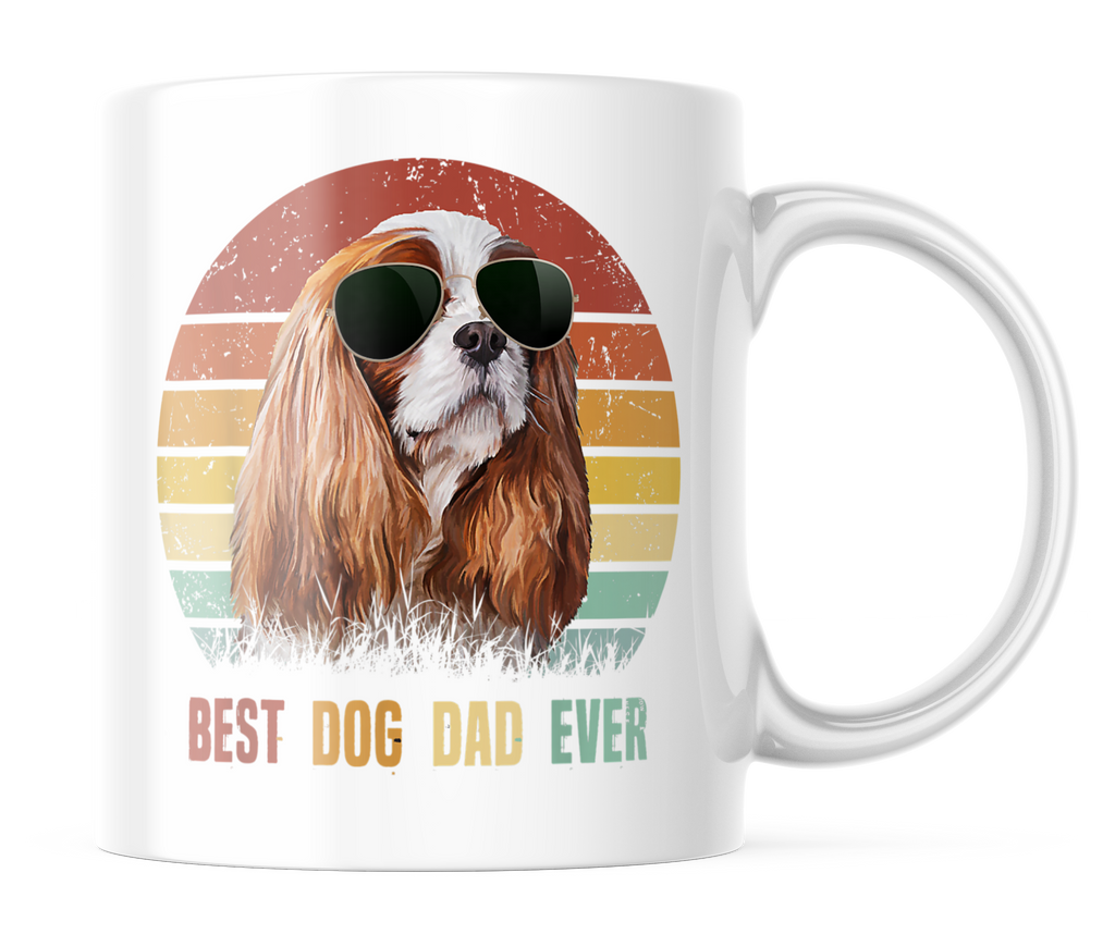 Best Cavalier Dad Ever | Cute Dog Dad Coffee Mug | CM131