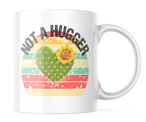 Not A Hugger | 11oz. Funny Cactus Mug | CM158