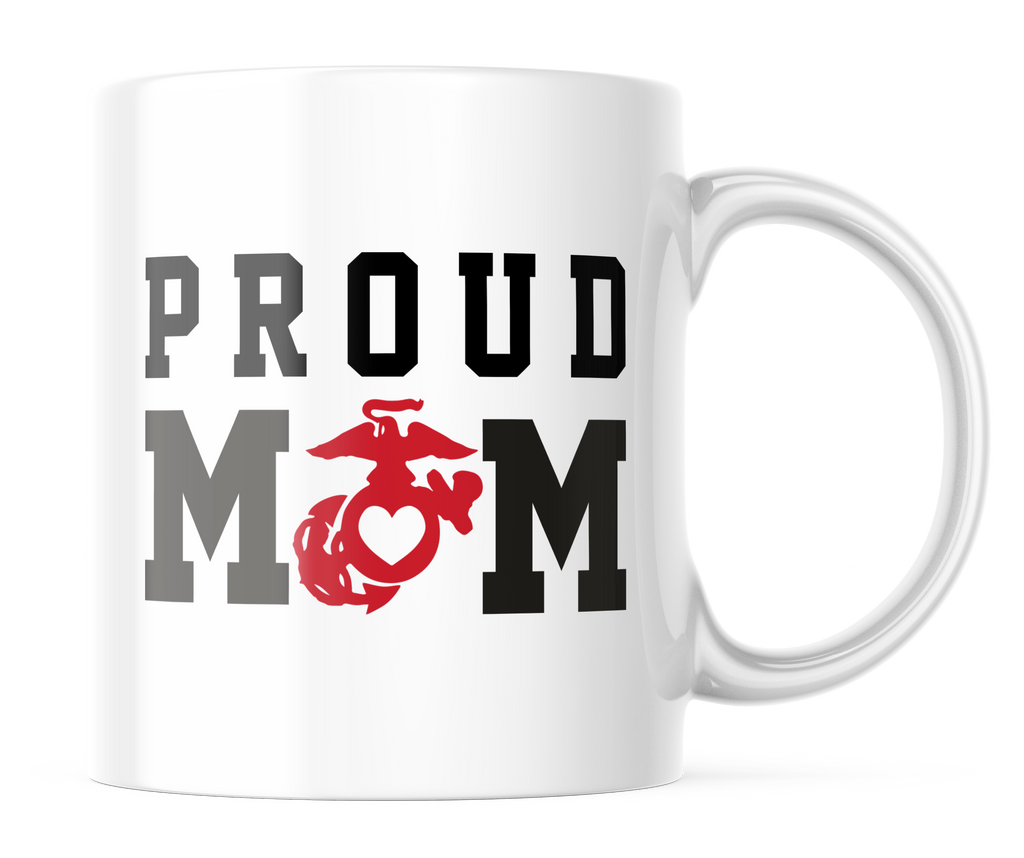 Proud Marine Mom 11oz. Coffee Mug | CM196