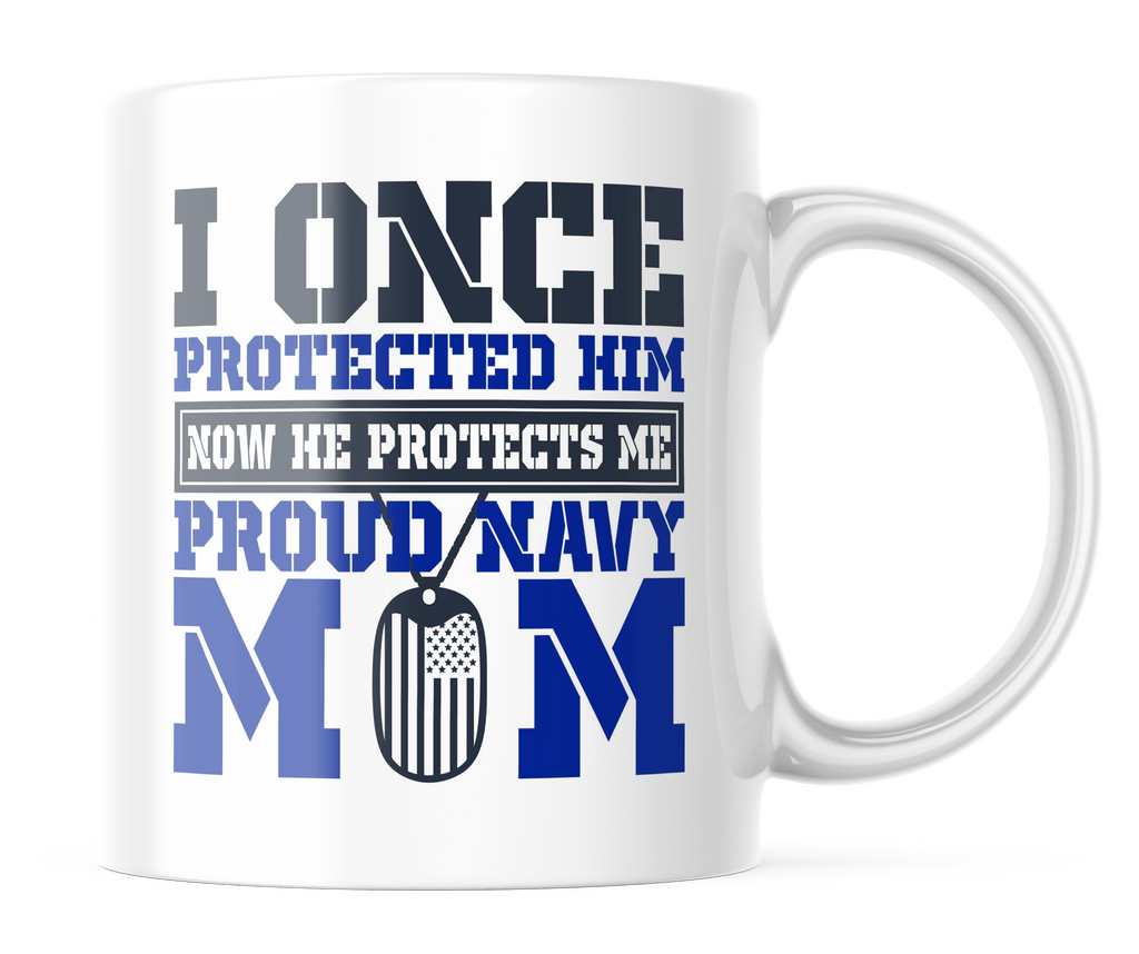 Proud Navy Mom | 11oz. Navy Mom Coffee Mug | CM193