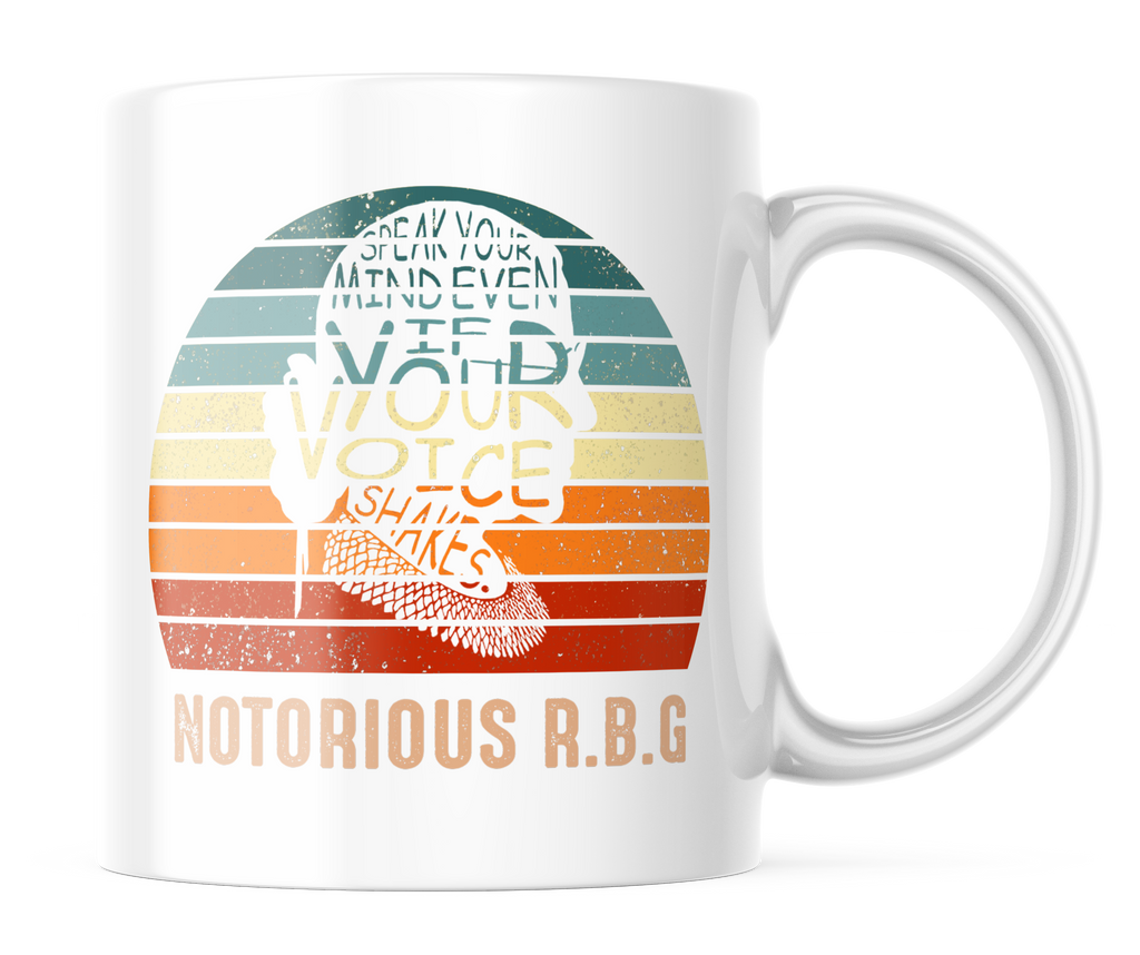 Speak Your Mind | Notorious R.B.G Coffee Cup | CM114