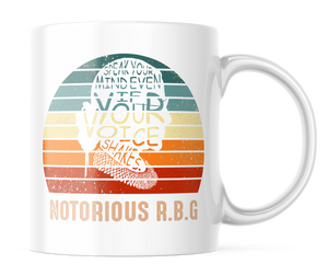 Speak Your Mind | Notorious R.B.G Coffee Cup | CM114