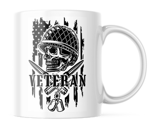 USA Veteran Skull 11oz. Coffee Mug | CM190