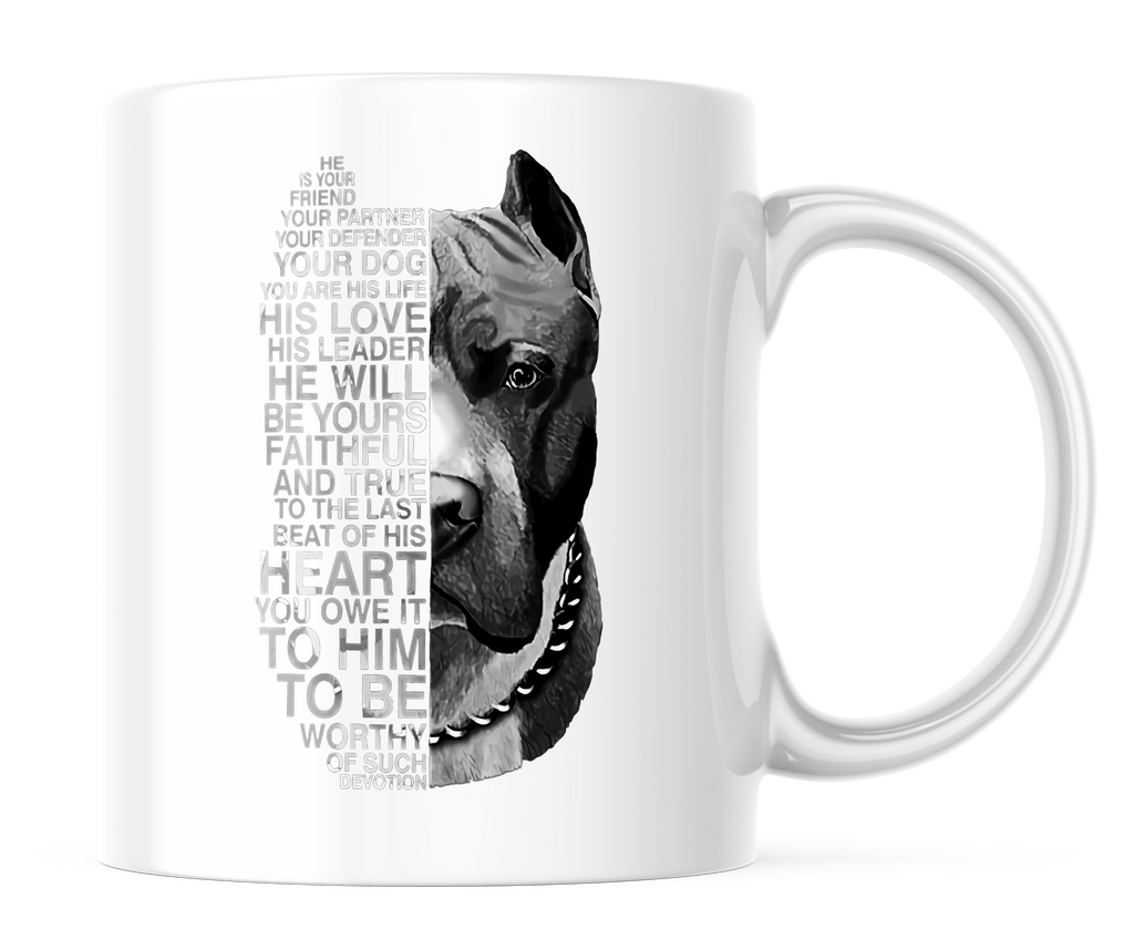 Cool Pit Bull Coffee Mug Gift Idea | 11oz. Coffee Cup | CM102