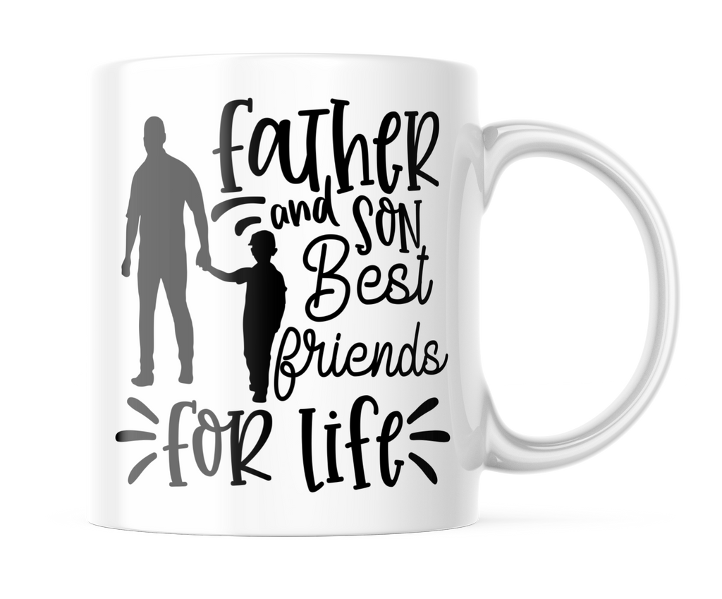 Father & Son Best Friends For Life | Father's Day Mug | CM394