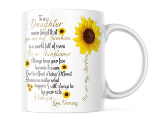 To My Daughter | Cute Mug for Daughters | 11oz Coffee Cup | CM406