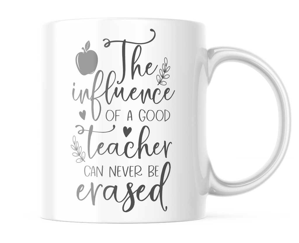 A Good Teacher Can Never Be Erased | Cute Teacher Coffee Cup | CM413