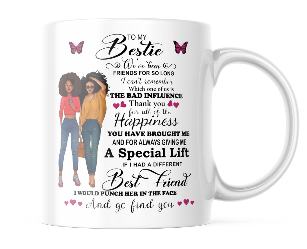 To My Bestie | Cute Best Friend Mug | BFF Coffee Cup | CM428
