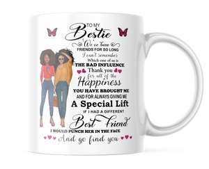 To My Bestie | Cute Best Friend Mug | BFF Coffee Cup | CM428