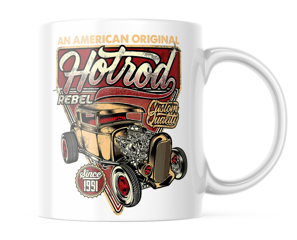 All American Original Hotrod Coffee Cup | CM450