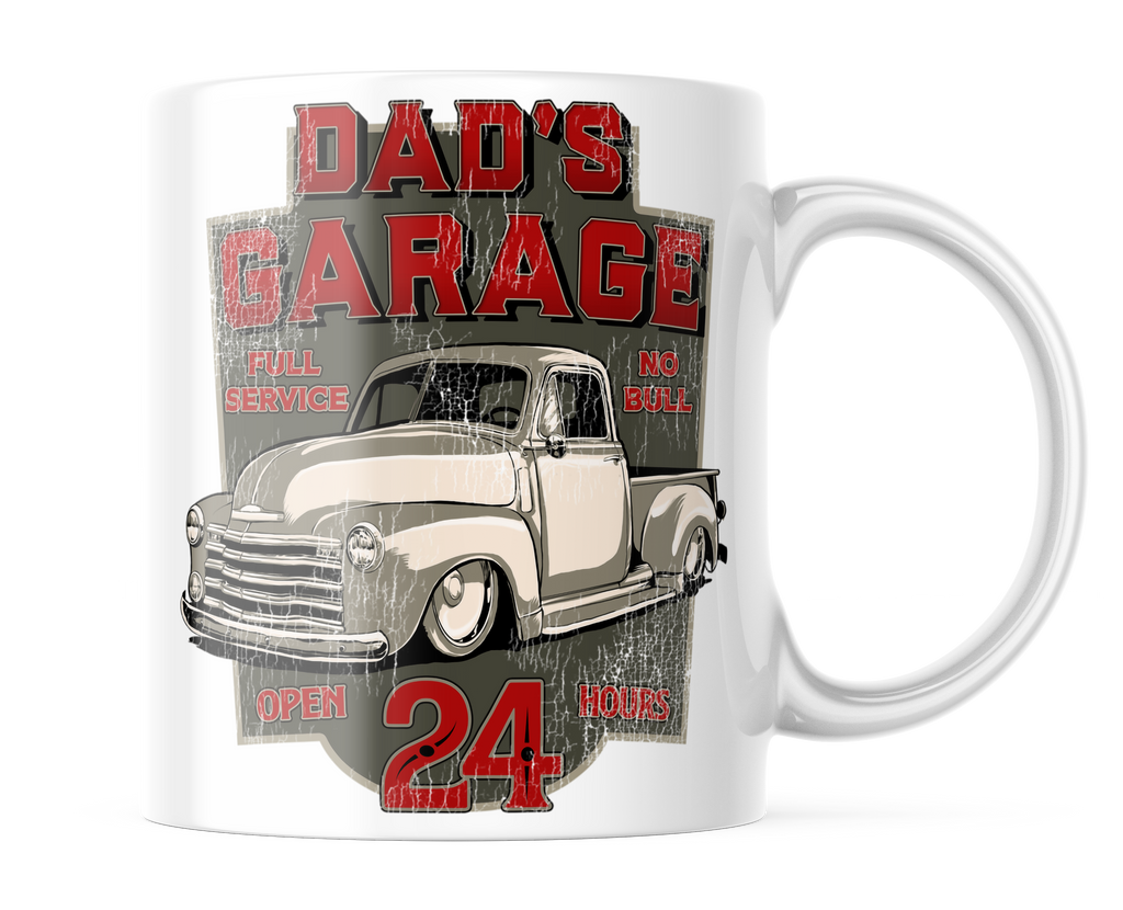 Dads Garage | Classic Car Coffee Cup | CM452