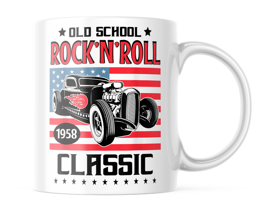 Old School Classic Hotrod Coffee Cup | CM453