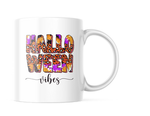 Halloween Vibes Funny Coffee Mug | 11oz. Coffee Cup CM912