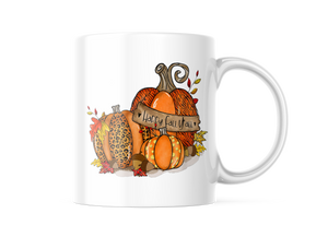 Happy Fall Y'all Pumpkin Coffee Mug | 11oz. Coffee Cup CM916