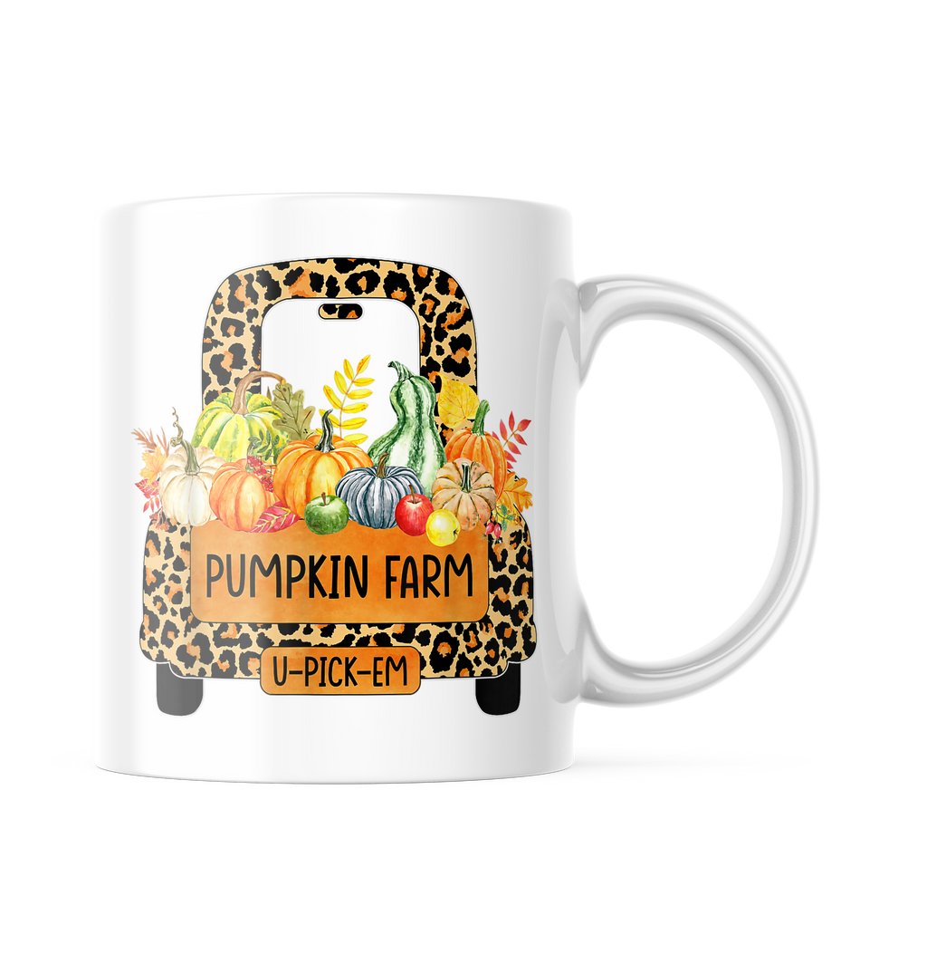 Pumpkin Farm U-Pick-EM Coffee Mug | 11oz. Coffee Cup CM928