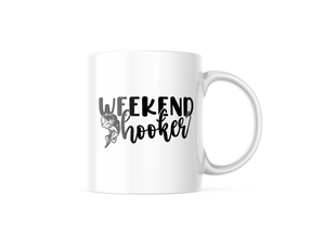 Weekend Hooker Funny Coffee Mug | 11oz. Coffee Cup CM979